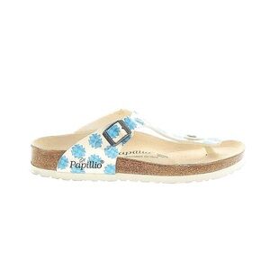 Birkenstock Gizeh vegan‎ leather floral print sandals size 38